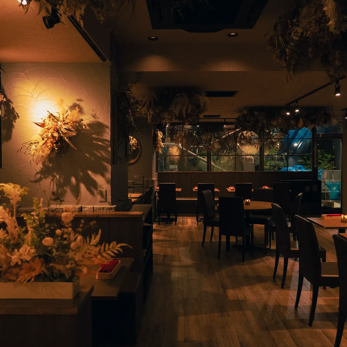 FLOWER CHEERS CAFEの空間
