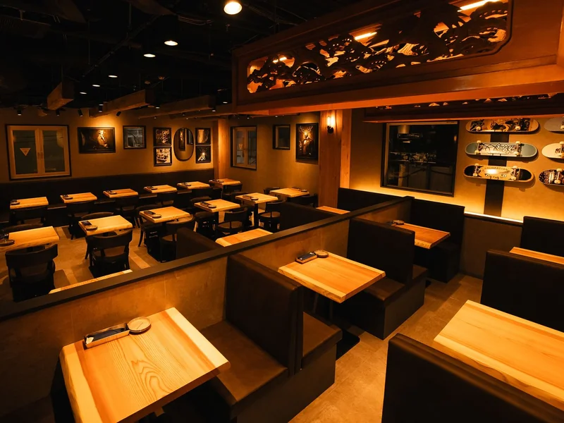 Mr.Gentleman 船橋店の店内